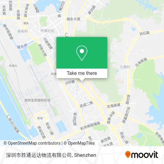 深圳市胜通运达物流有限公司 map