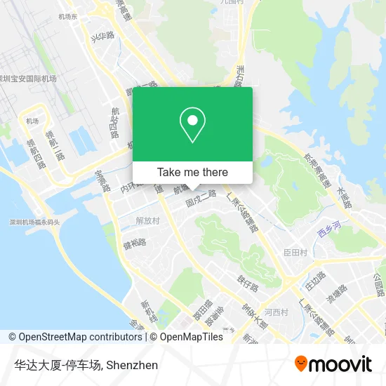 华达大厦-停车场 map