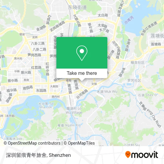 深圳留痕青年旅舍 map