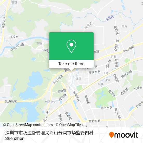 深圳市市场监督管理局坪山分局市场监管四科 map