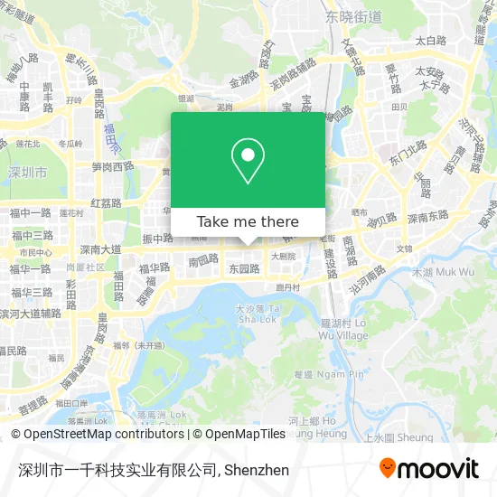 深圳市一千科技实业有限公司 map