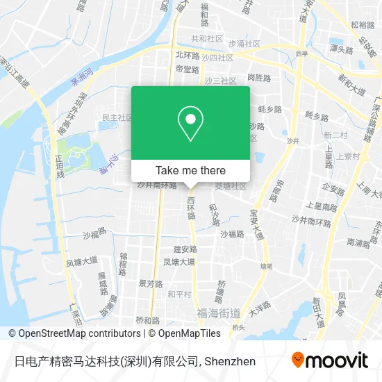 日电产精密马达科技(深圳)有限公司 map
