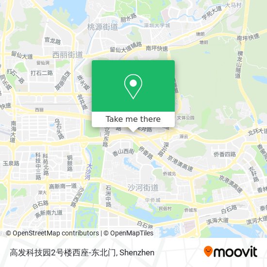 高发科技园2号楼西座-东北门 map