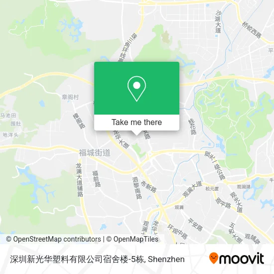 深圳新光华塑料有限公司宿舍楼-5栋 map