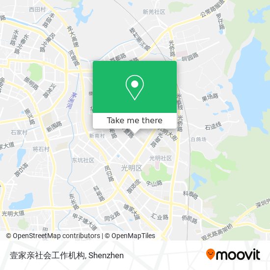 壹家亲社会工作机构 map