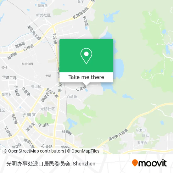 光明办事处迳口居民委员会 map
