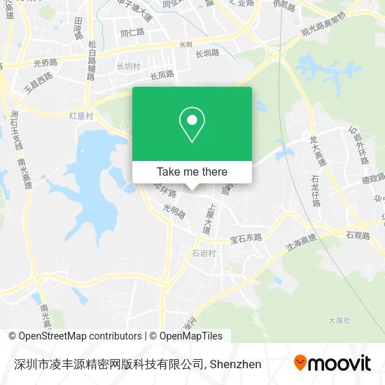 深圳市凌丰源精密网版科技有限公司 map