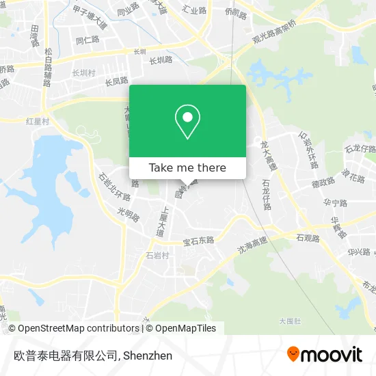 欧普泰电器有限公司 map