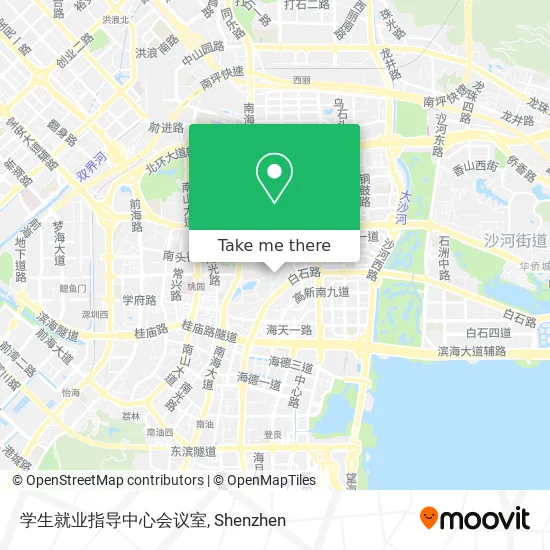 学生就业指导中心会议室 map