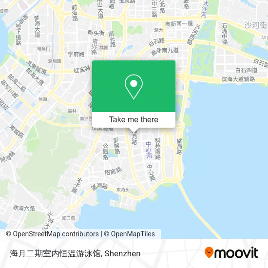 海月二期室内恒温游泳馆 map