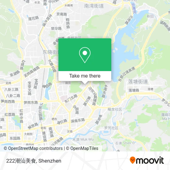222潮汕美食 map