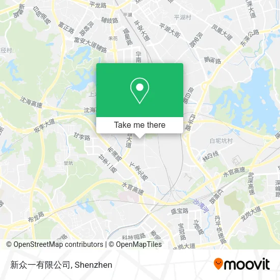 新众一有限公司 map