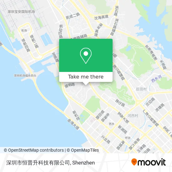 深圳市恒晋升科技有限公司 map