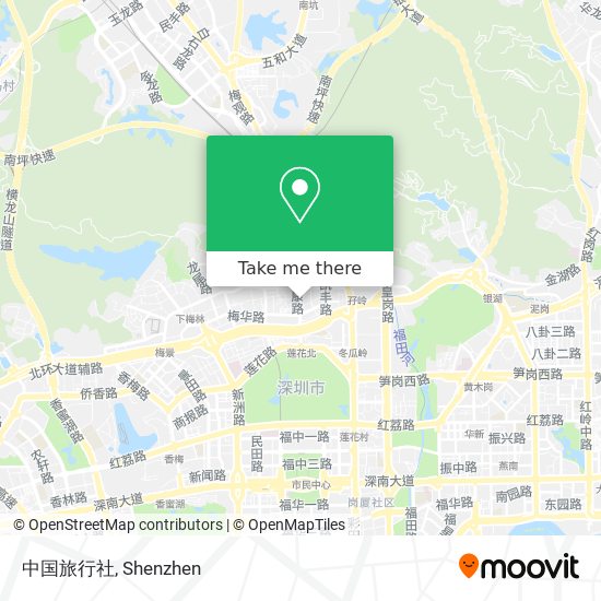 中国旅行社 map