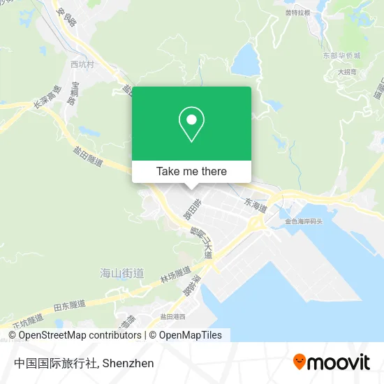 中国国际旅行社 map