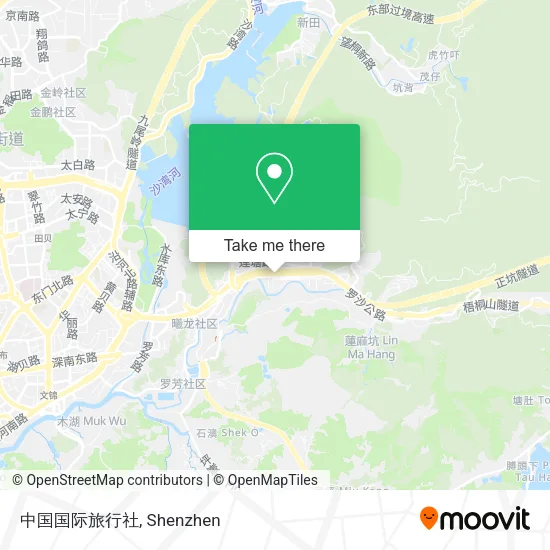 中国国际旅行社 map