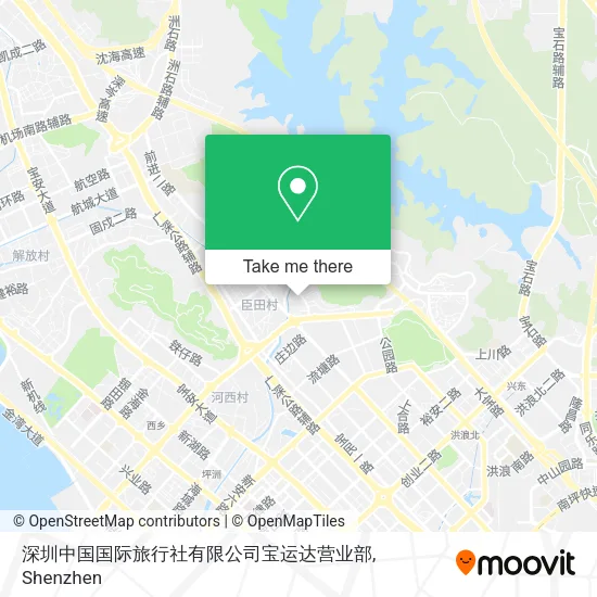 深圳中国国际旅行社有限公司宝运达营业部 map
