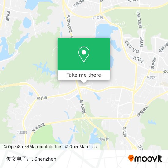 俊文电子厂 map