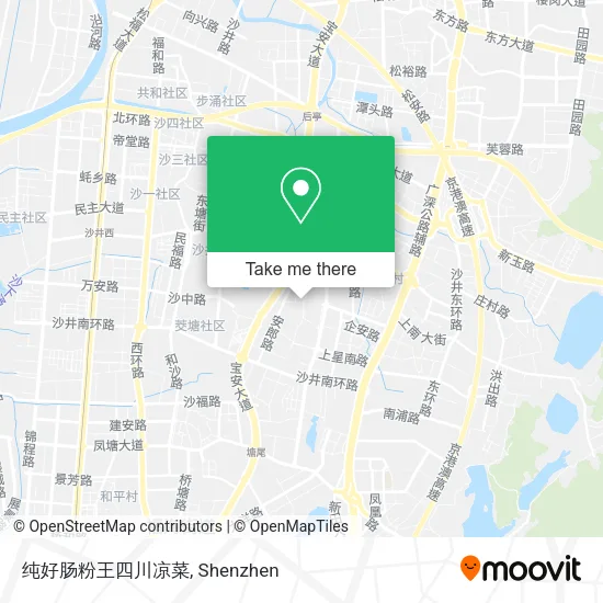 纯好肠粉王四川凉菜 map