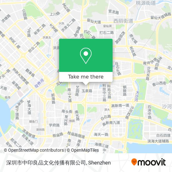 深圳市中印良品文化传播有限公司 map