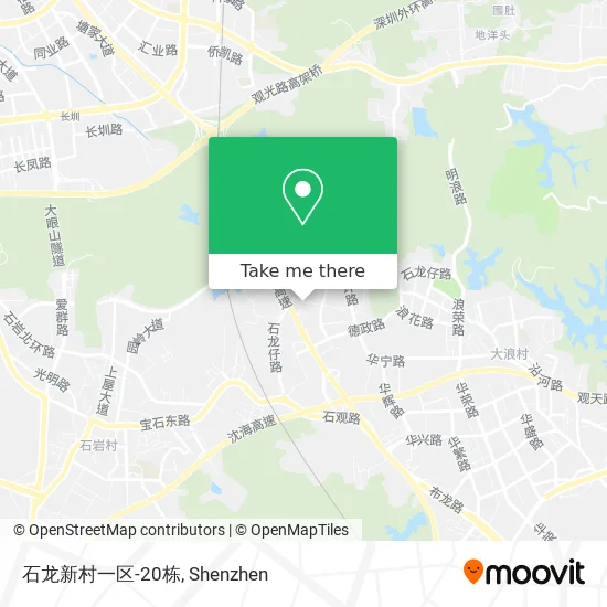 石龙新村一区-20栋 map