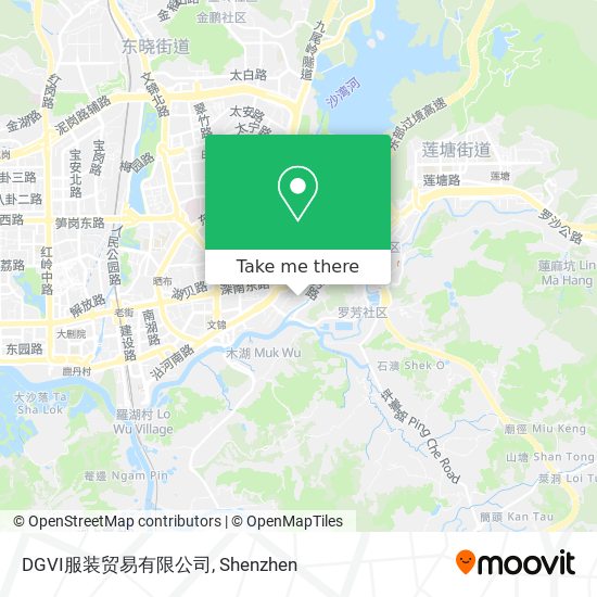 DGVI服装贸易有限公司 map
