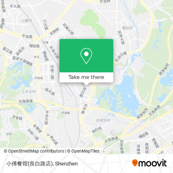 小傅餐馆(良白路店) map
