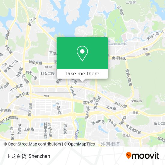 玉龙百货 map