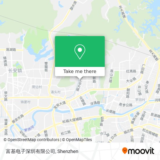 富基电子深圳有限公司 map