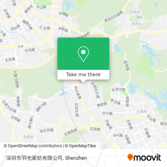 深圳市羽光家纺有限公司 map