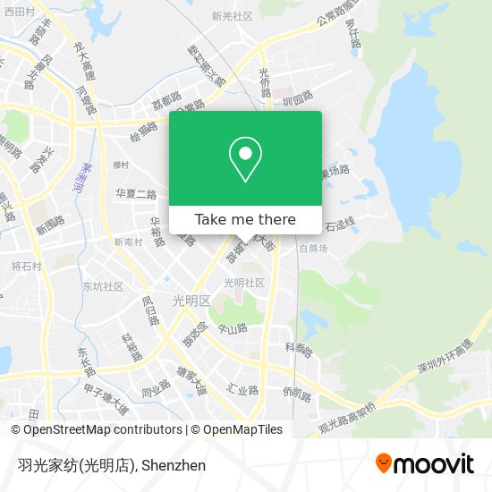 羽光家纺(光明店) map