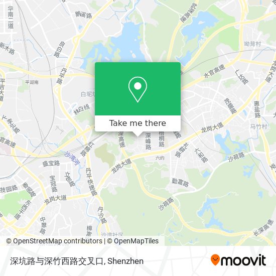 深坑路与深竹西路交叉口 map