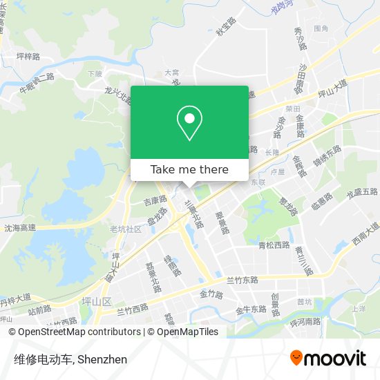 维修电动车 map