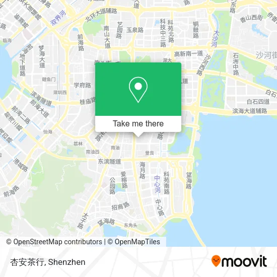 杏安茶行 map