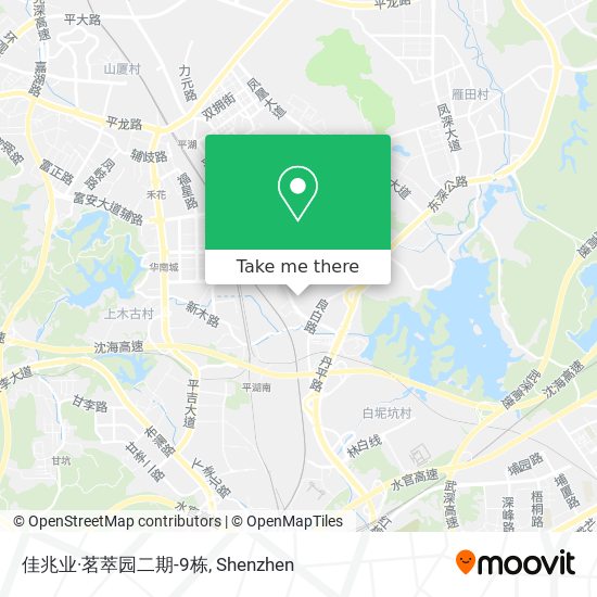 佳兆业·茗萃园二期-9栋 map