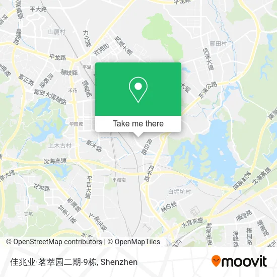 佳兆业·茗萃园二期-9栋 map