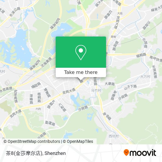 茶8(金莎摩尔店) map