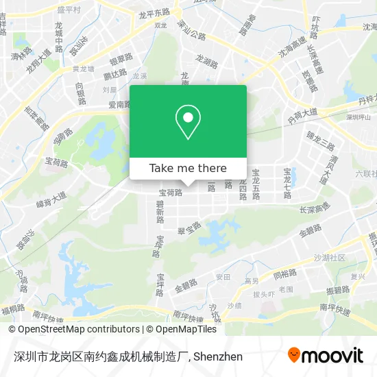 深圳市龙岗区南约鑫成机械制造厂 map