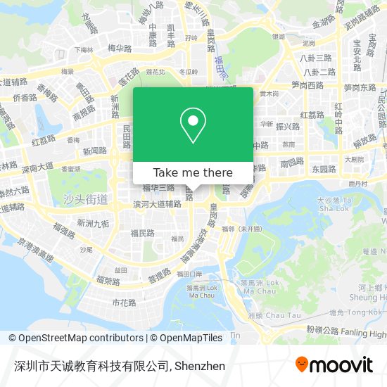 深圳市天诚教育科技有限公司 map