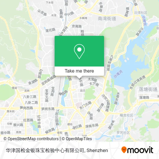 华津国检金银珠宝检验中心有限公司 map
