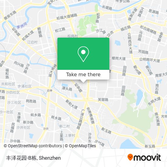 丰泽花园-B栋 map