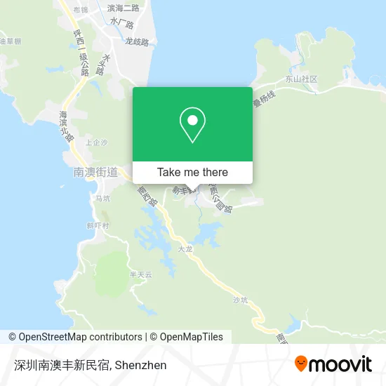 深圳南澳丰新民宿 map
