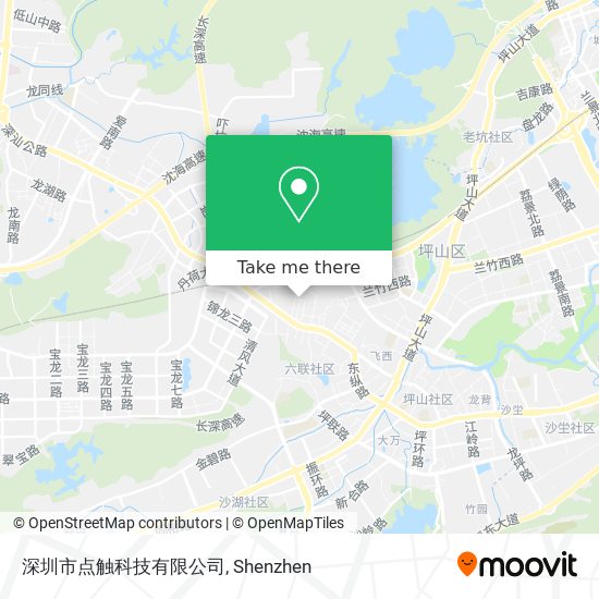 深圳市点触科技有限公司 map