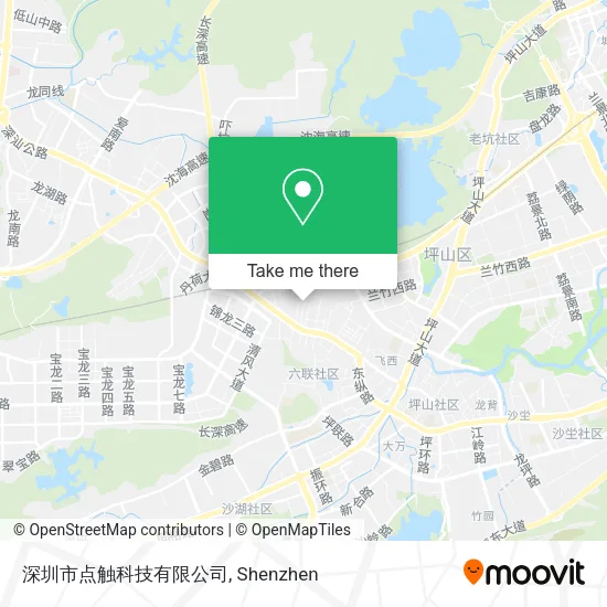 深圳市点触科技有限公司 map