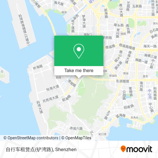 自行车租赁点(铲湾路) map