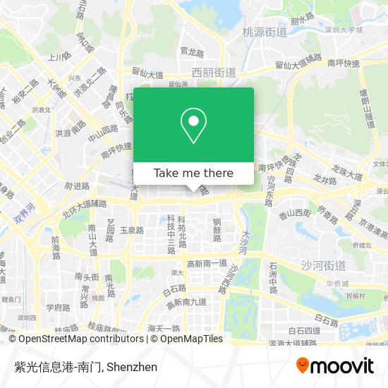 紫光信息港-南门 map