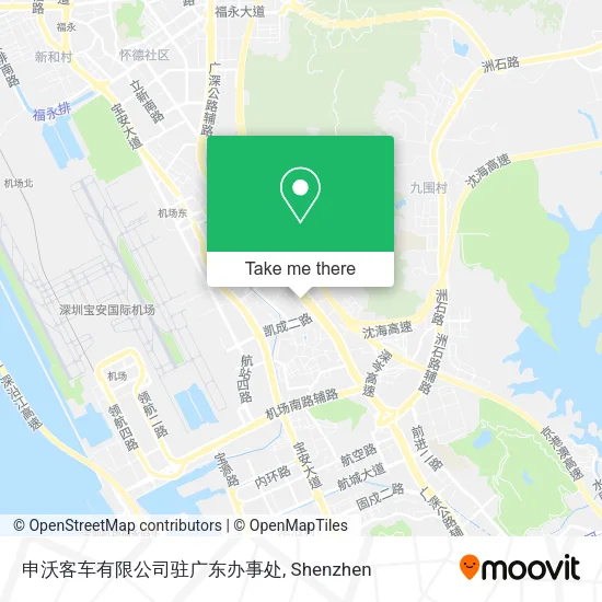申沃客车有限公司驻广东办事处 map