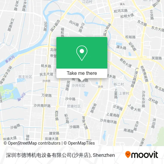 深圳市德博机电设备有限公司(沙井店) map