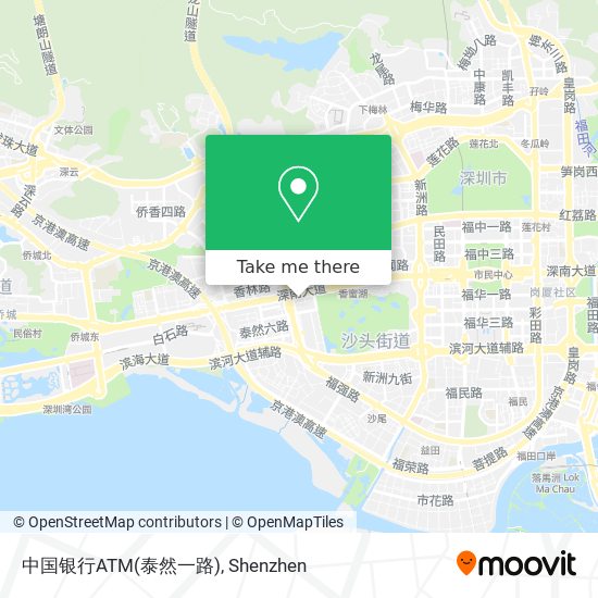 中国银行ATM(泰然一路) map