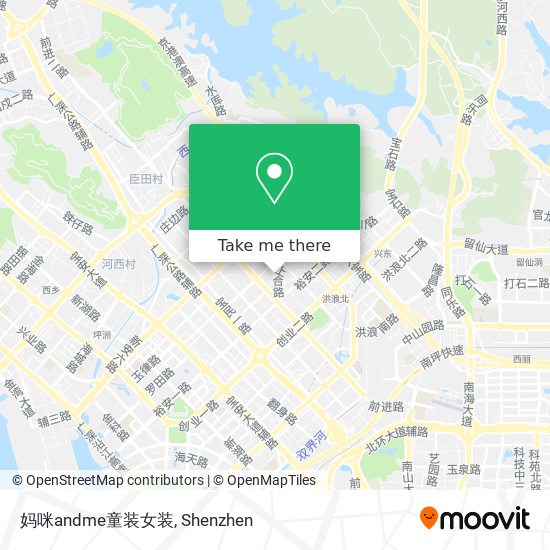妈咪andme童装女装 map